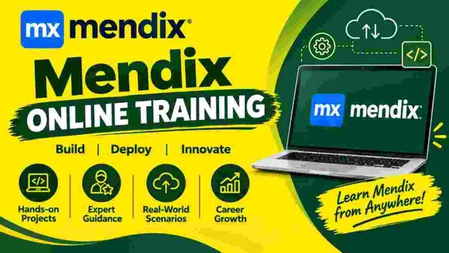 Mendix Online Training with Certification and Career Opportunities