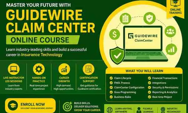 Guidewire Claim Centre Online Course – Complete Career Guide