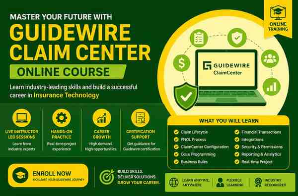 Guidewire Claim Centre Online Course – Complete Career Guide