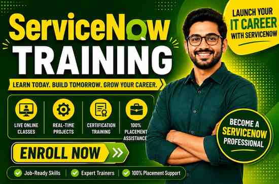 Best ServiceNow Online Training with Certification